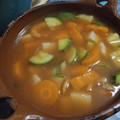 El cooksnap de Suri cuando hizo Caldo de camarón seco.
