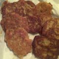 El cooksnap de Natalia Trinidad cuando hizo Tortitas de papa, muzzarella y jamón.