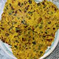 Disha Prashant Chavda's cooksnap of when they made મેથી ના થેપલા (Methi Thepla Recipe In Gujarati).