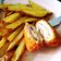 Cooksnap dari Sylvia Riyanti untuk resep Chicken cordon bleu with mushed potato cheese and white cream sauce