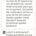 El cooksnap de Miir Daniela Ponce cuando hizo Galletitas de Avena.