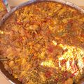 El cooksnap de Andrés Juan cuando hizo Paella Valenciana de pollo y conejo🥘.