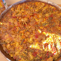 El cooksnap de Andrés Juan cuando hizo Paella Valenciana de pollo y conejo🥘.