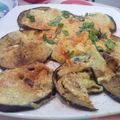El cooksnap de Rafricana cuando hizo Berenjena con salsa de yogurt y aguacate.