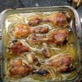 El cooksnap de Yaneli Guerrero Rodriguez cuando hizo Muslos de pollo al horno.