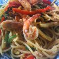 รูป Cooksnap ของ Thananyaphath Klaeonarong เมื่อเขาทำ สปาเกตตีผัดขี้เมาทะเล