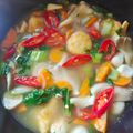 Cooksnap FZ Adzlin semasa beliau membuat 👩‍🍳Sup Tofu Telur Udang🍤.