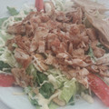El cooksnap de Esther Soto cuando hizo Ensalada César crujiente.