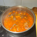 El cooksnap de Carmen Dolores Perdomo León cuando hizo Carrilleras de cerdo al vino tinto.