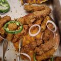 Hayat Akber Khan's cooksnap of when they made Gola kabab.
