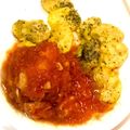 El cooksnap de Esperanza cuando hizo Bacalao con tomate sevillano 🍅.