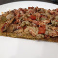 El cooksnap de Laura AO cuando hizo Base de pizza con brócoli, emmental y harina de garbanzo.