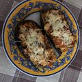 El cooksnap de Rafael F cuando hizo Berenjenas rellenas con tofu - receta vegana.