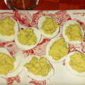 El cooksnap de Gloria Molsan cuando hizo *Huevos rellenos*🥚🥚.