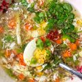 Cooksnap của Nguyễn Hoàng Yến khi họ làm theo món Súp gà mực ống và rau củ