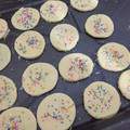 El cooksnap de Marinela cuando hizo Galletitas marmoladas.