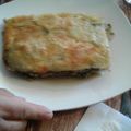 El cooksnap de Teresita Feliz cuando hizo Acelgas a la crema gratinadas con papas y queso.