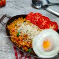 Cooksnap dari Mita.W#MommyFayzel# untuk resep Nasi Goreng Keju