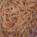 El cooksnap de Dina Luz cuando hizo Pastas a la criolla.