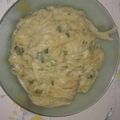 El cooksnap de Nuni Bonansea cuando hizo Fideos con salsa de leche y cebolla de verdeo.