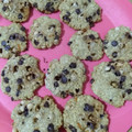 El cooksnap de Estefanía cuando hizo Galletitas de avena y chips de chocolate express.