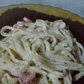 Cooksnap dari Dhini Oktavianti untuk resep Fettucini carbonara mudah