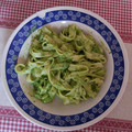 El cooksnap de Javier Mezquita cuando hizo Salsa de pesto de albahaca.