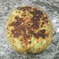 El cooksnap de Marta cuando hizo Hamburguesas de pollo, brócoli y zanahoria.