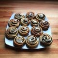El cooksnap de Delfina Leguizamón cuando hizo Rolls de canela.