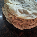 El cooksnap de Tamara Gallegos cuando hizo Tortillas Mexicanas.