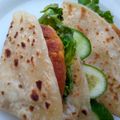 Anamta Azeem's cooksnap of when they made Pita pocket Sandwich.