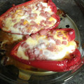 El cooksnap de Noe BM cuando hizo Pimiento rojo con huevo.
