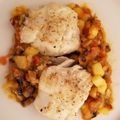 El cooksnap de Alex JC cuando hizo Bacalao con pisto y patatas.