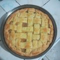 El cooksnap de Emosane cuando hizo Pie de manzana.