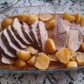 El cooksnap de Beatriz Espartero cuando hizo Lomo de cerdo crockpot.