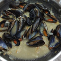 El cooksnap de Pilar Vila cuando hizo Mejillones en salsa belga a mi manera.