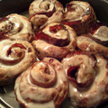 asisul81's cooksnap of when they made Bacon wrapped Cinnamon Rolls With maple mocha glaze.