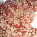 El cooksnap de Flor Aranda cuando hizo Zapallitos rellenos con ensalada de trigo y tomates cherry.