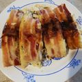 Zsófia Zsiros Cooksnap-ja, amikor elkészítette a(z) Baconos - sajtos csirkemell, őzgerinc formában ☺ receptet.