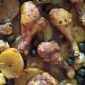 El cooksnap de Diana Alvarez cuando hizo Jamoncitos de pollo especiados con aceitunas.