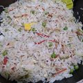 Khalida Misbah's cooksnap of when they made Egg rice.