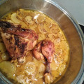 El cooksnap de antonio chapela soage cuando hizo Pollo y nabos asados a la cúrcuma.