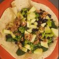Cooksnap από Κατερίνα στη συνταγή Σαλάτα με σπανάκι, μπρόκολο, μήλο αβοκάντο και τυρί cottage