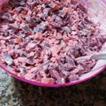 El cooksnap de Magda cuando hizo ensalada de remolacha, zanahoria,huevo y mayonesa .