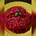 El cooksnap de Tanyamarin@hotmail.com cuando hizo Espaguetis con pesto de remolacha.