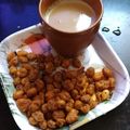 Rimjhim Agarwal's cooksnap of when they made Masala Shenga.