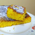 El cooksnap de Milonga de cuarentena cuando hizo Torta de naranja, polenta y calabaza sin TACC.