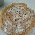 El cooksnap de Raquel Bartual cuando hizo Ruffled Milk Cake (Galatopita, pastel Griego rizado).