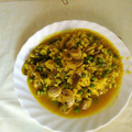 El cooksnap de Jaime cuando hizo Arroz meloso con champiñones vegana.