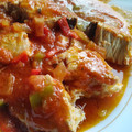 El cooksnap de Rafa cuando hizo Bonito con tomate.